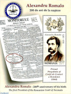 Romania 2019 Alexandru Romalo S/s, Mint NH - Unused Stamps