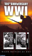 Liberia 2014 World War I 2v M/s, Mint NH, History - World War I - Guerre Mondiale (Première)