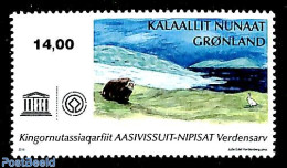 Greenland 2019 World Heritage, Aasivissuit-Nipisat 1v, Mint NH, History - Unesco - World Heritage - Ongebruikt