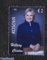 Kosovo 2019 Hillary Clinton 1v, Mint NH, History - Politicians - Other & Unclassified