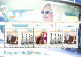 Netherlands - Personal Stamps TNT/PNL 2019 20th Century, Fashion M/s, Mint NH, Art - Fashion - Costumi