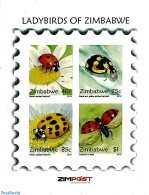 Zimbabwe 2018 Ladybirds S/s, Imperforated, Mint NH, Nature - Insects - Zimbabwe (1980-...)