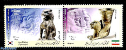 Iran/Persia 2018 Joint Issue With South Korea 2v [:], Mint NH, Various - Joint Issues - Joint Issues