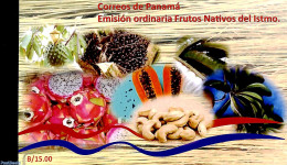 Panama 2019 Fruits In Prestige Booklet, Mint NH, Nature - Fruit - Stamp Booklets - Frutas