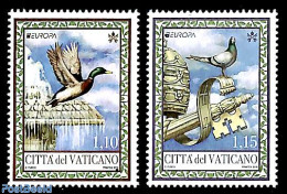 Vatican 2019 Europa, Birds 2v, Mint NH, History - Nature - Europa (cept) - Birds - Ducks - Nuovi