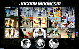 Indonesia 2019 Jaogan, Comics 15v M/s, Mint NH, Art - Comics (except Disney) - Bandes Dessinées