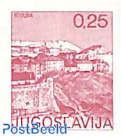 Yugoslavia 1976 0.25 Budva, Imperforated, With Attest, Mint NH - Ongebruikt