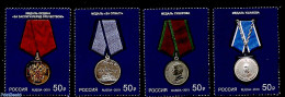 Russia 2019 Decorations 4v, Mint NH, History - Decorations - Militares