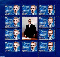 Russia 2019 Boris Rosing M/s, Mint NH, Science - Inventors - Other & Unclassified