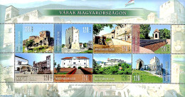 Hungary 2019 Castles 8v M/s, Mint NH, Art - Castles & Fortifications - Nuovi