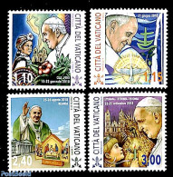 Vatican 2019 Pope's Journeys 4v, Mint NH, Religion - Churches, Temples, Mosques, Synagogues - Pope - Neufs
