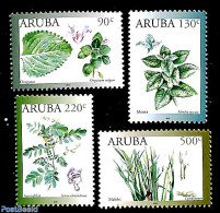 Aruba 2019 Medical Plants 4v, Mint NH, Nature - Flowers & Plants - Otros & Sin Clasificación