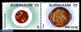 Suriname, Republic 2019 Tradional Food 2v [:], Mint NH, Health - Food & Drink - U.P.A.E. - Levensmiddelen