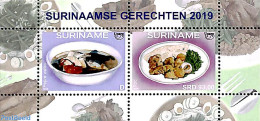 Suriname, Republic 2019 Tradional Food S/s, Mint NH, Health - Food & Drink - U.P.A.E. - Alimentation