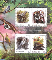 Romania 2018 Masters Of Camouflage, Special S/s, Mint NH, Nature - Birds - Woodpeckers - Neufs
