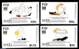 Fiji 2018 100 Years I.L.O. 4v, Mint NH, History - I.l.o. - Otros & Sin Clasificación