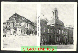 ROTTERDAM WWII De Oude Beurs Voor En Na Het Bombardement 1940  - Rotterdam