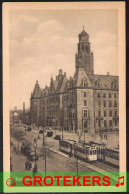 ROTTERDAM Coolsingel Raadhuis Tram / Streetcar Ca 1935   Classic Cars - Rotterdam