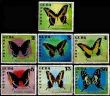 783  Butterflies - Papillons - 1972 - No Gum - Cb - 1,85 - Schmetterlinge