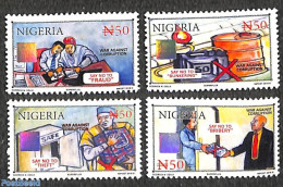 Nigeria 2016 Anti Corruption 4v, Mint NH - Andere & Zonder Classificatie