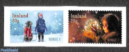 Norway 2021 Christmas 2v S-a, Mint NH, Religion - Christmas - Nuovi