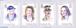 Norway 2022 Royal Birthdays 4v S-a, Mint NH, History - Kings & Queens (Royalty) - Nuovi