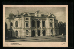 AK Riga, Schauspielhaus, Frontansicht  - Lettland