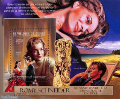 Guinea, Republic 2012 Romy Schneider S/s, Mint NH, Performance Art - Movie Stars - Schauspieler