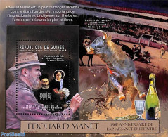 Guinea, Republic 2012 Edouard Manet S/s, Mint NH, Art - Modern Art (1850-present) - Paintings - Self Portraits - Other & Unclassified