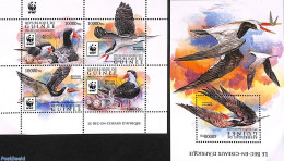Guinea, Republic 2015 WWF, Birds 2 S/s, Mint NH, Nature - Birds - World Wildlife Fund (WWF) - Other & Unclassified