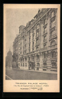 CPA Paris, Trianon Palace Hotel, Rue De Vaugirard  - Cafés, Hôtels, Restaurants