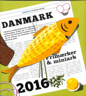 Denmark 2016 Official Yearset 2016, Mint NH, Various - Yearsets (by Country) - Nuevos