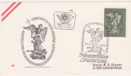 FDC 1974 - Mi.1449 (9) : Ausstellung - Die Bildhauerfamilie Schwanthaler , SST 4981 Reichersberg - FDC