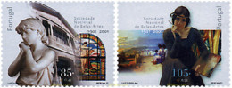 69531 MNH PORTUGAL 2001 CENTENARIO DE LA SOCIEDAD NACIONAL DE BELLAS ARTES - Otros & Sin Clasificación