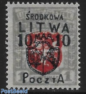 Lithuania 1914 Stamp Out Of Set. 1 V., Unused (hinged) - Litouwen