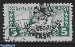 Czechoslovkia 1918 Stamp Out Of Set. 1 V., Used Or CTO - Andere & Zonder Classificatie