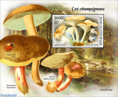 Niger 2023 Mushrooms, Mint NH, Nature - Insects - Mushrooms - Hongos