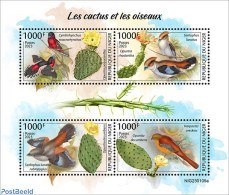 Niger 2023 Cactus And Birds, Mint NH, Nature - Birds - Cacti - Flowers & Plants - Cactusses