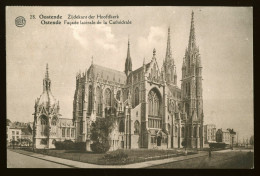 1066 - BELGIQUE - OSTENDE - Façade Latérale De La Cathédrale - Oostende