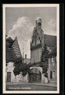 AK Mühlberg /Elbe, Klosterkirche, Strassenansicht  - Muehlberg