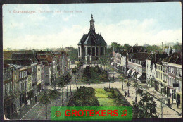 DEN HAAG Turfmarkt Met Nieuwe Kerk 1909 - Den Haag ('s-Gravenhage)