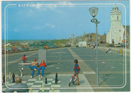 Katwijk - Boulevard En Oude- Of St. Andreaskerk - (Nederland/Holland) - Schaken/Chess/Échecs - Citroën GS - Katwijk (aan Zee)