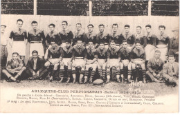 FR66 PERPIGNAN - USAP RUGBY - ARLEQUINS CLUB PERPIGNANAIS - 1926 1927 - Animée - Belle - Perpignan