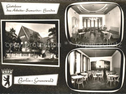 72177179 Grunewald Berlin Gaestehaus Arbeiter Samariter Bund Gast Und Aufenthalt - Otros & Sin Clasificación