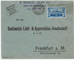 Milano Nach Frankfurt, 1931 - Non Classificati
