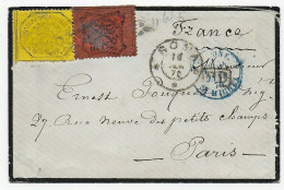 Brief Nach Paris 1870, Rom - Autres & Non Classés
