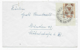 Brief Von Heilbronn 1960 Nach München, Eckrand Marke - Cartas & Documentos
