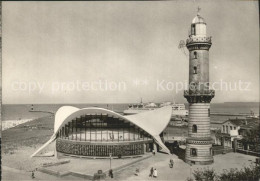 72176828 Warnemuende Ostseebad Restaurant Teepott Und Leuchtturm Warnemuende Ost - Rostock