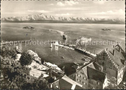 72176823 Meersburg Bodensee Partie Am See Mit Alpen Meersburg - Meersburg