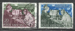 459B- SERIE COMPLETA VATICANO ESTADO IGLESIA 1953 Nº 189/190 VALOR 10,50€ - Used Stamps